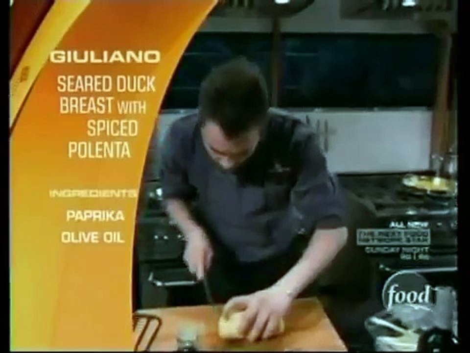 Food TV's CHOPPED - Giuliano Matarese - Sale e Pepe Executive Chef