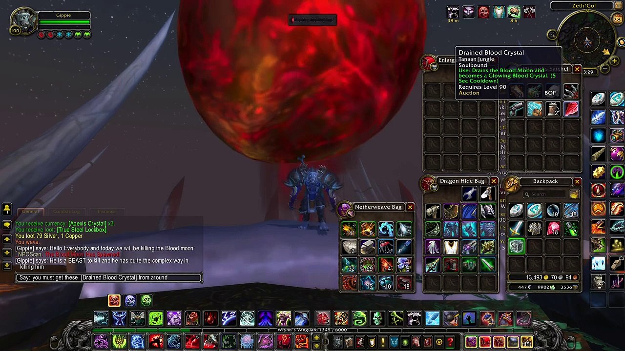 World of Warcraft DBM Bosses #2 Blood Moon