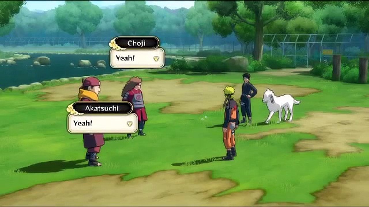 Choji and Akatsuchi losing weight _ Naruto Shippuden Ultimate Ninja Storm 3