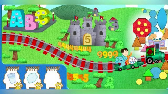 Blue's Clues Blue's Golden Clues Full HD 3D Video Games for Children