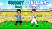 URUGUAY v ENGLAND 2-1 by 442oons (Luis Suarez World Cup 2014 Cartoon 19.6.14)