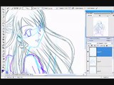 My first anime speed painting