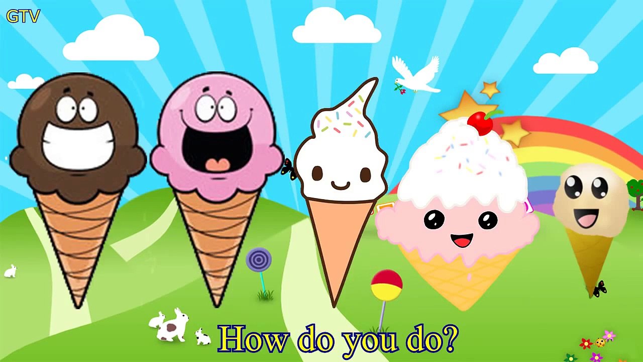 Ice Cream Finger Family | Finger Family Song | 3D Animation Nursery Rhymes & Songs for Chi