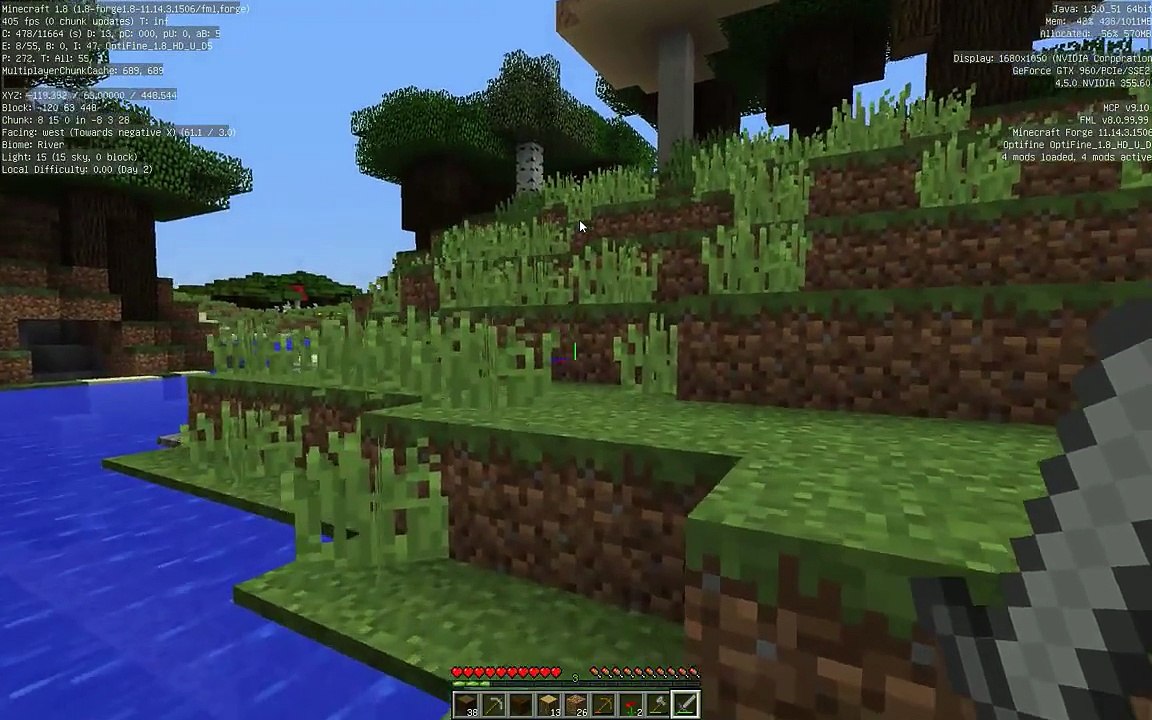 マインクラフト Minecraftをゲームパッドでプレイ