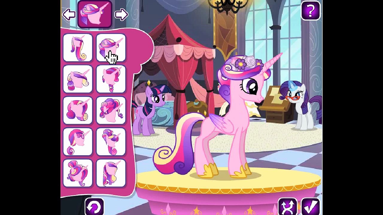 My Little Pony Rarity's Wedding Dress Designer Funny Game