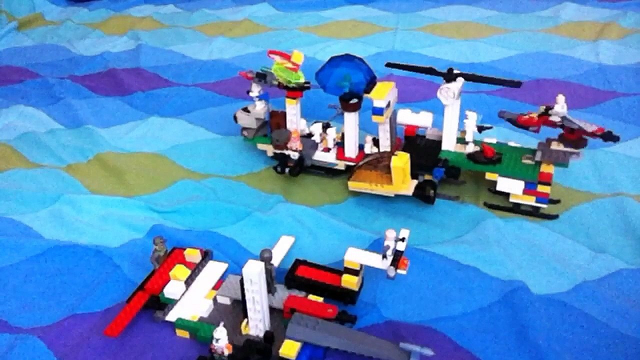 Battle of the English Channel,WWII (stopmotion)