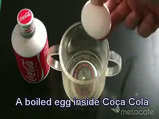 drinking coca cola