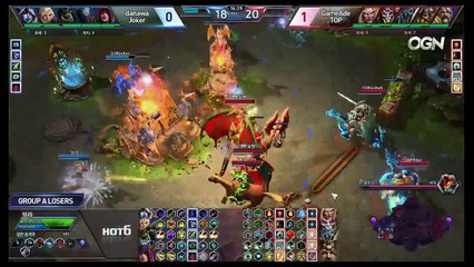 [OGN] ENG - HEROES OF THE STORM : SUPER LEAGUE : danawa Jokers VS. GameAde TOP