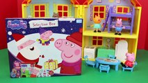 Dollhouse Puddles Stickers Peppa Chocolate Toy Muddy BOX Christmas Santa Peppa Pig SURPRIS