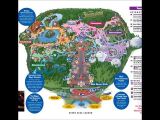 Magic Kingdom Disney World Interactive map