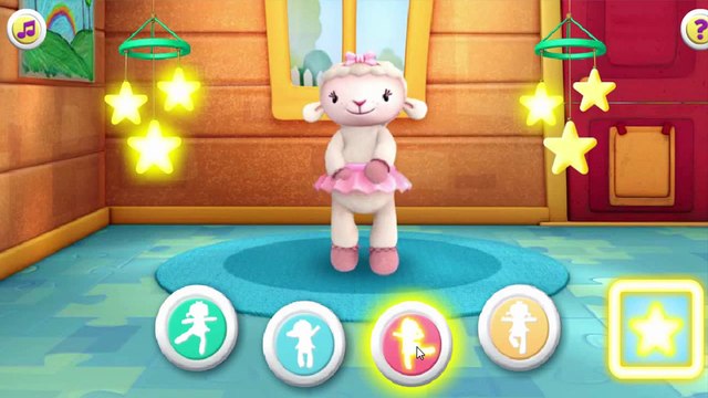 Disney Jr Doc McStuffins Lambie's Ballet Cartoon Animation Game Play Walkthrough