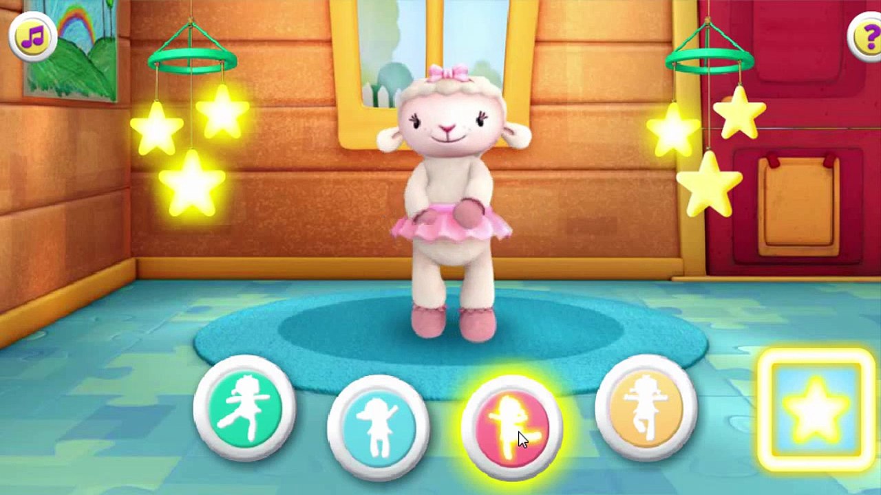 Disney Jr Doc McStuffins Lambie's Ballet Cartoon Animation Game Play Walkthrough