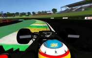 RFACTOR F1 2015 WCP 0.6 onboard Fernando Alonso at Interlagos