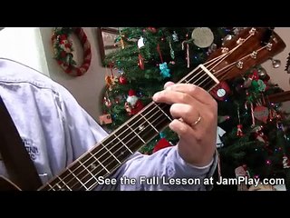 Jingle Bells Guitar Lesson - Christmas Songs