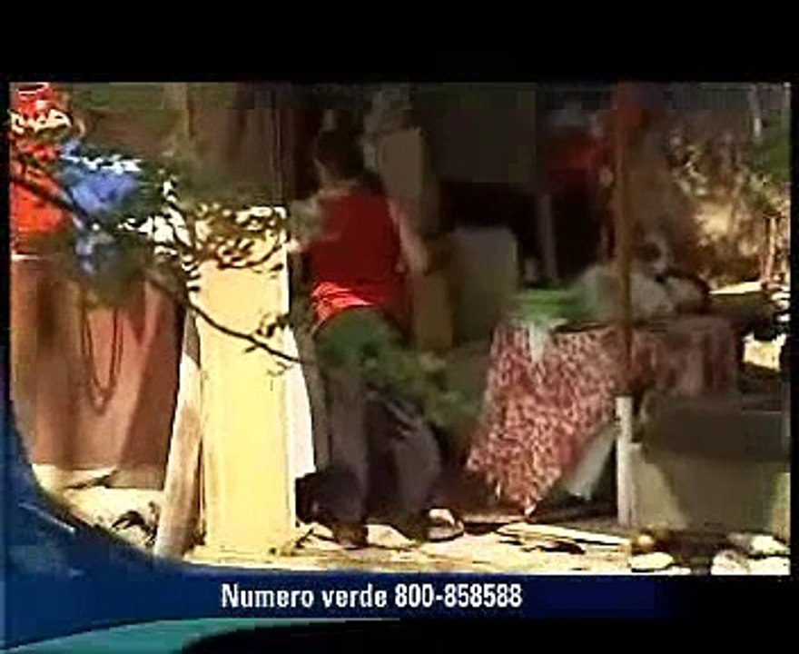 Baraccopoli sul fiume Aniene