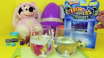 Play Doh Mickey Mouse Dinder Surprise Eggs GIANT Easter Eggs Barbie, Olaf, Peppa Pig Play Doh CarsKT
