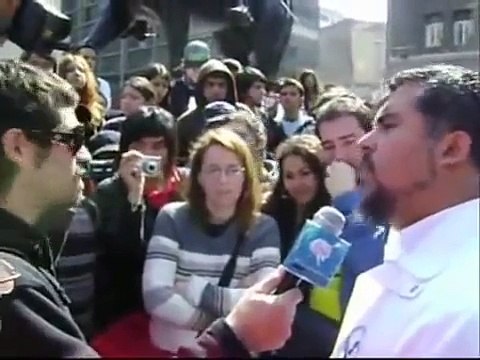 VAMOS PERU¡¡¡ Marcha Contra el Nuevo Orden Mundial en Chile 1