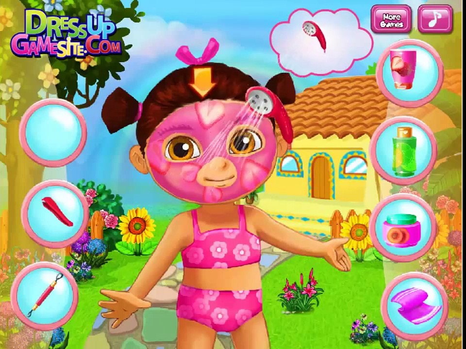 Dora Makeover Online Game - Baby Makeup Games