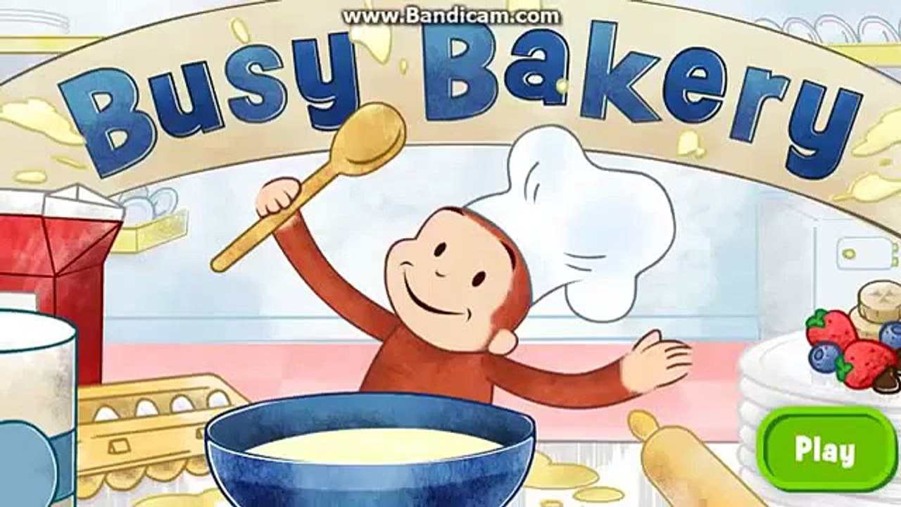 curious george busy bakery Cartoon Games Skill full episode cartoon gemes
