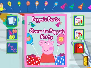Peppa Pig s Party Time   Full Game play   Best iPad app demo for kids