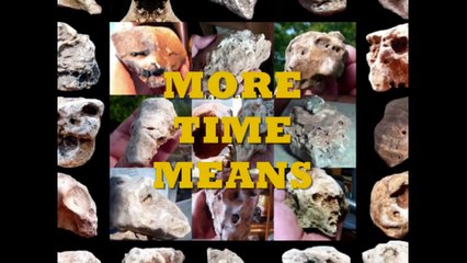 Crystal "Pointy Headed" Skull - Alien Fossil Project