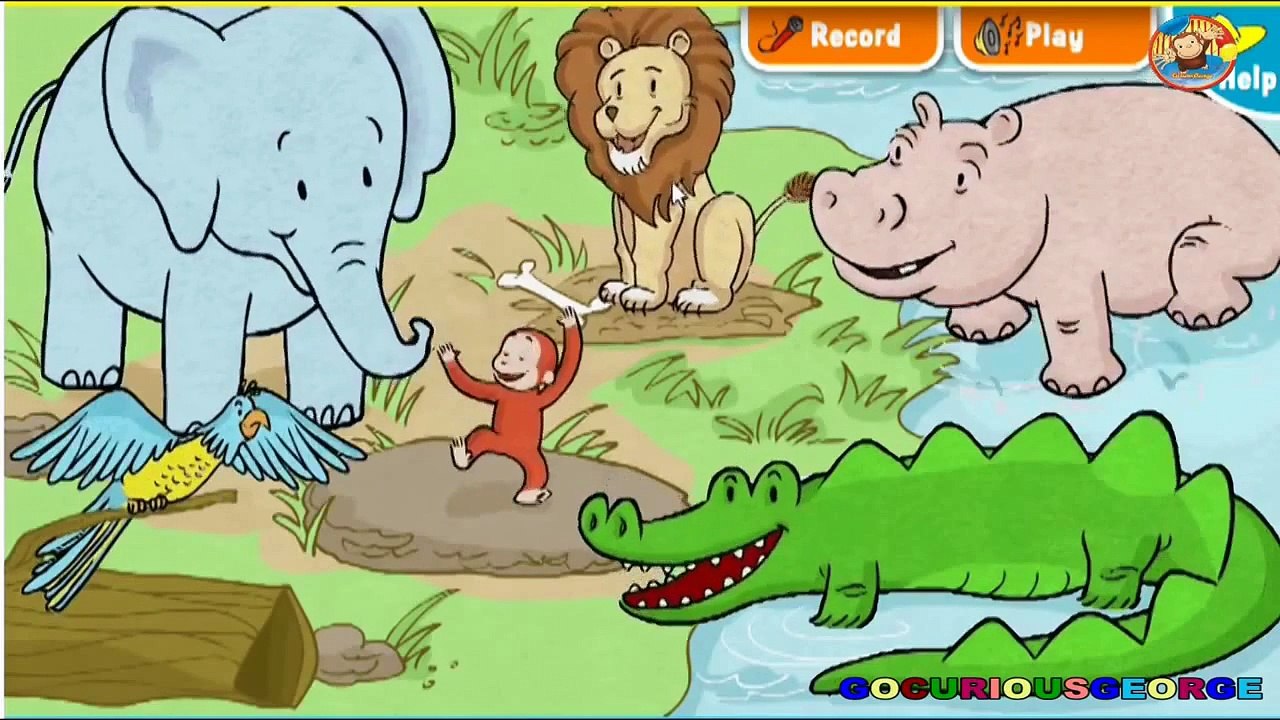Curious George Animal Dance Party HD 1080p