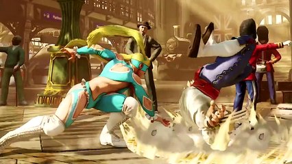 Street Fighter V | Rainbow Mika reveal | PS4