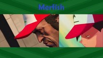 Le générique de Pokémon version GTA 5 (comparaison)