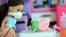 Pig George e Familia Peppa Pig em Portugues Completo no Dentista Disney TOP toys