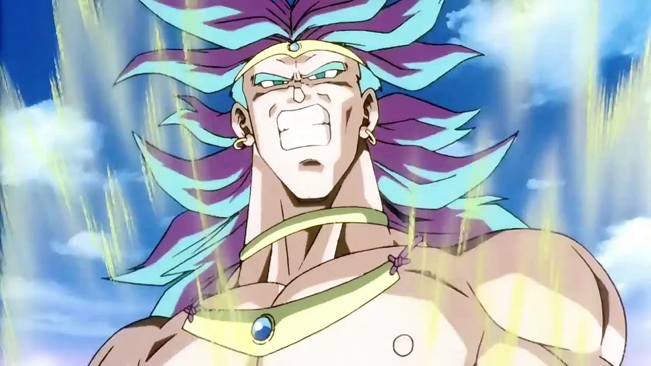 Dragon Ball Z Broly transforms HD