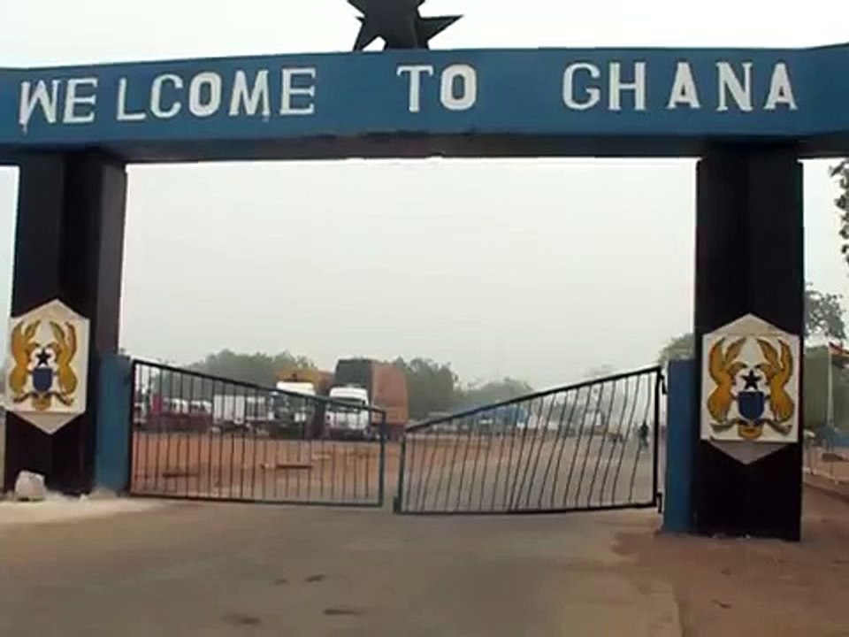 Ghana/Burkina Faso Border - Paga, Ghana