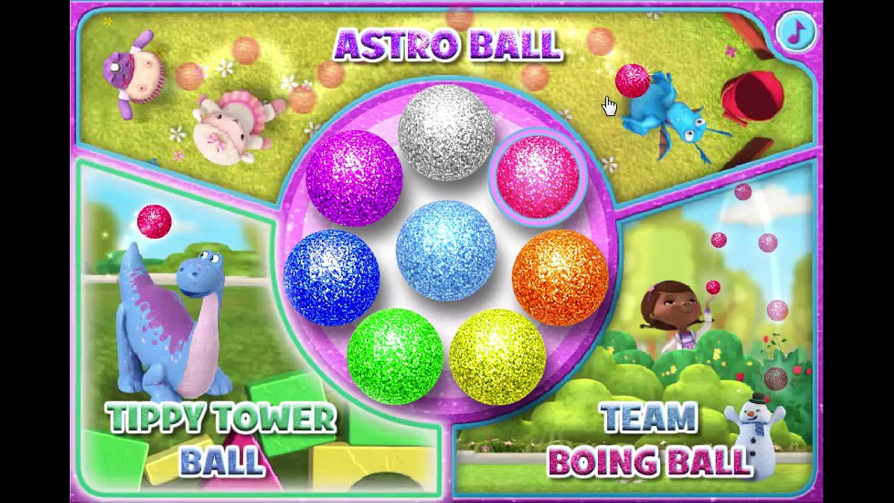 Doc McStuffins Full Game Episode of Sparkly Ball Sports - Complete Walkthrough - Cartoon f