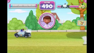 Disney Jr Doc McStuffins Officer Pete's Hot Pursuit Cartoon Animation Game Play Walkthroug