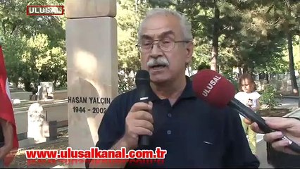 6. filoyu denize döken 68 kuşağı önderlerinden Hasan Yalçın mezarı başında anıldı