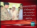 Pak Army chief Raheel Sharif visited Sialkot Sector, latest video