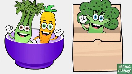 The Vegetables Song - For Kids Twinkle Twinkle Little  - Learning English Children