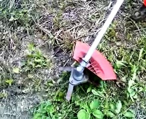 pulizia roveto con testina "rampante" della ditta JOANS