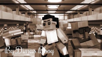 Digging Minecraft Style (Slow motion 2x) Full