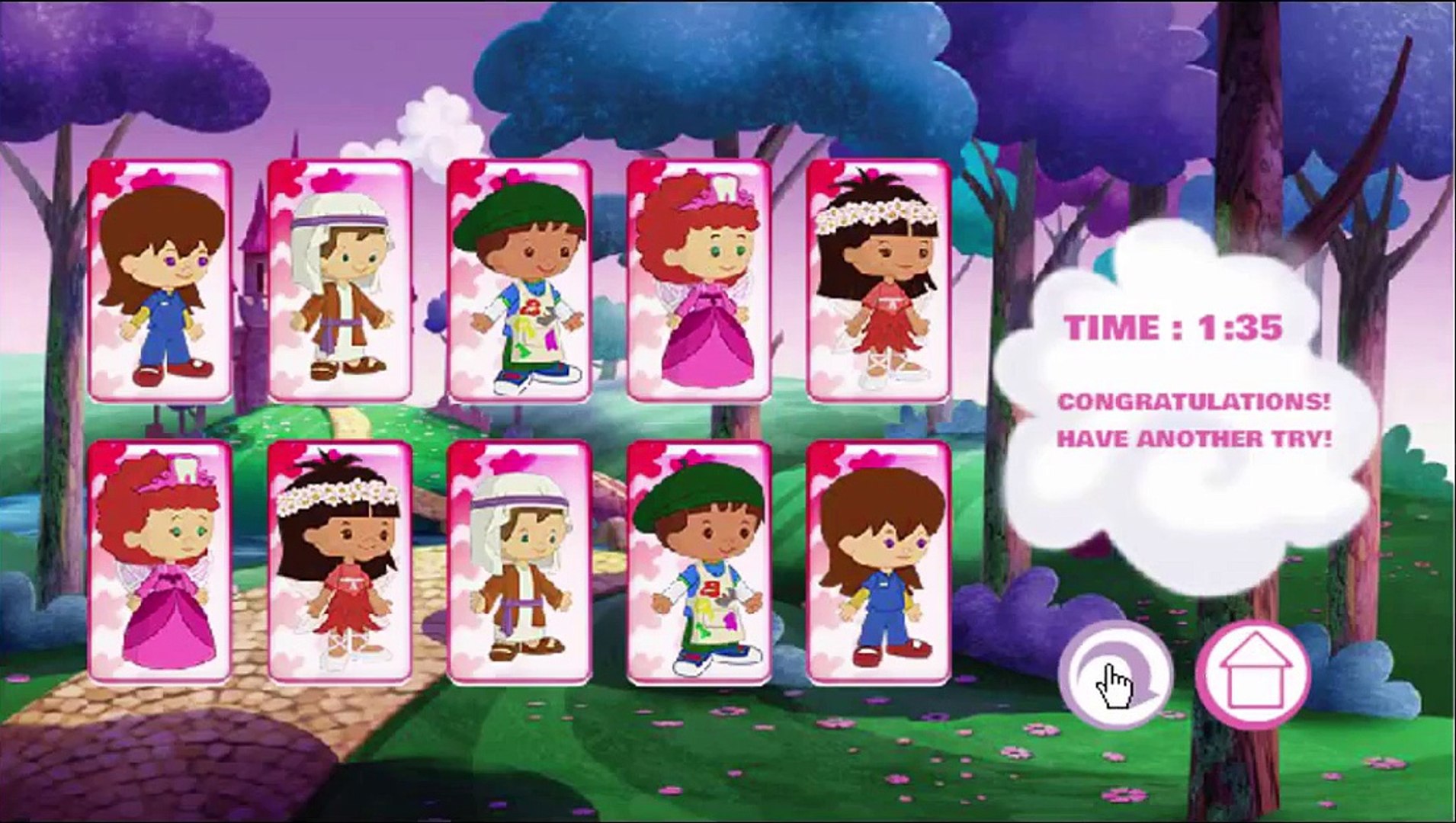 ⁣Chloe's Closet Match Game Cartoon Animation Sprout PBS Kids Game Play Walkthrough