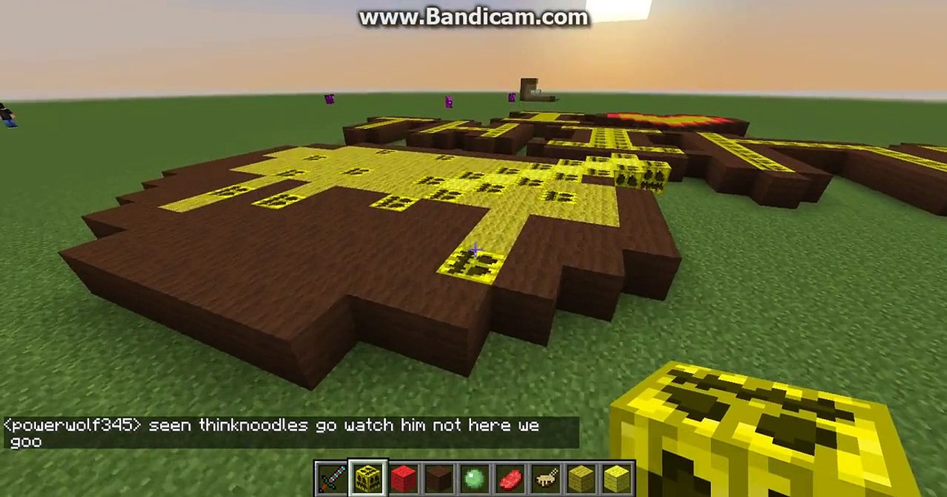 i made something for thinknoodles in minecraft
