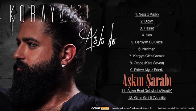 Koray Avcı - Aşkın Şarabı (Official Audio) Yeni Albüm
