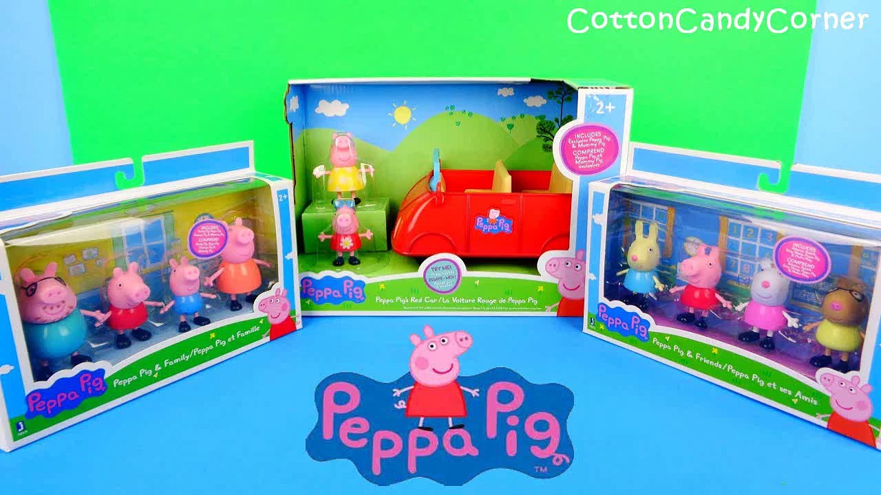 Peppa Pig s Red Car Family & Friends CottonCandyCorner