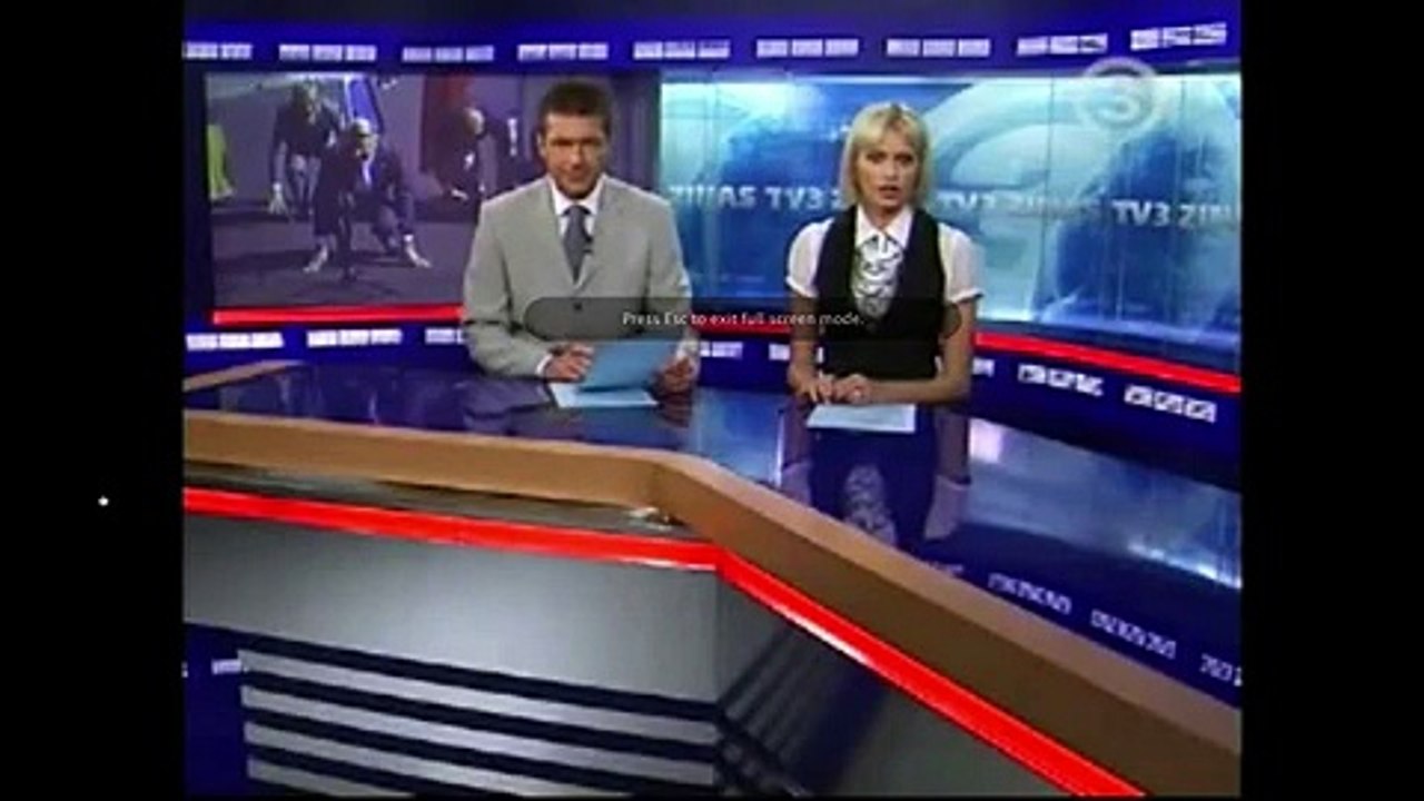 TV3 ziņas 2. septembrī par V.Zatlera un Cilvēkiem No Cilvēkiem Sarunu