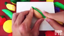 Toy Cutting Fruit Velcro Cooking Playset & Vegetables Toys with Nursery R