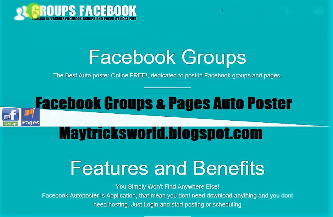 Facebook Auto Groups Posting May Triks World
