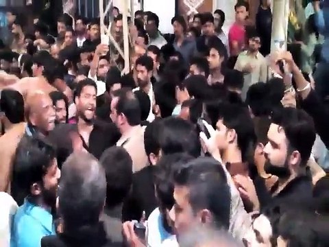 hussainia matmi kor lhr,sangat bawa syed ali raza bokhari