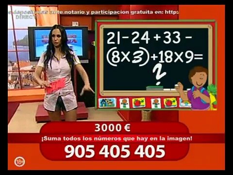 La Presentadora Cree Que no está en el aire y se pone hacer tonterias -Llamando Se Gana Parte 2