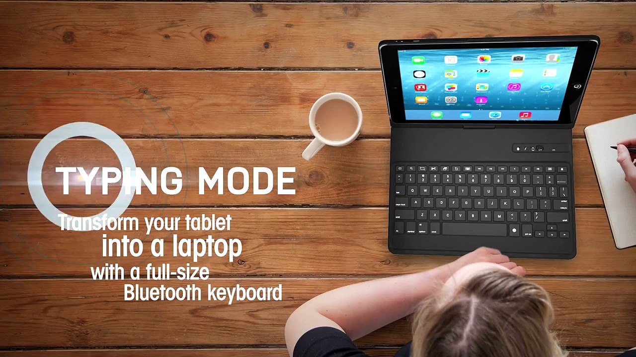 Targus VersaType 4-in-1 Keyboard Case Video