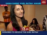 Exclusive: Sania Mirza to receive Rajiv Gandhi Khel Ratna today