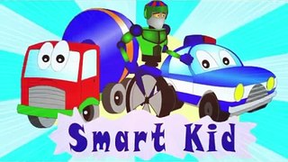 Cartoon about a tip truck  Learning numbers, shapes and colors  Cars for children
